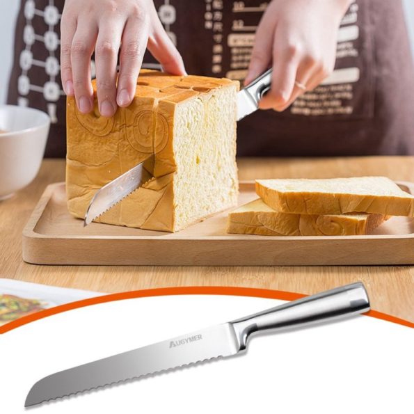 stainless steel bread slicer