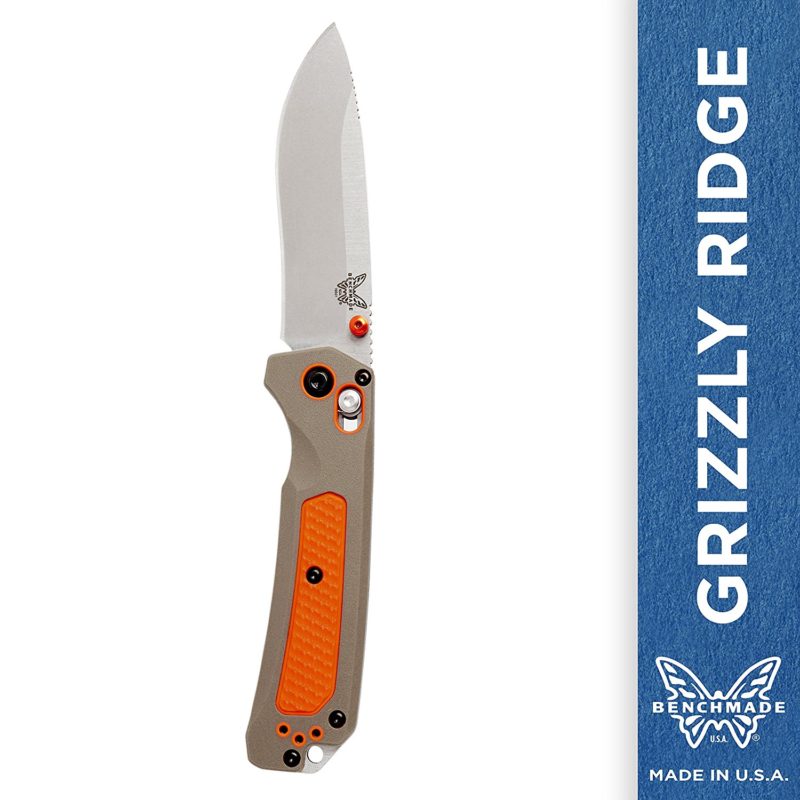 Benchmade - Grizzly Ridge 15061 Knife, Drop-point