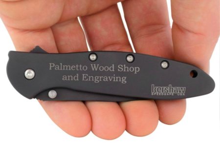 Kershaw Leek 1660CKT, PERSONALIZED Engraved Pocket Knife