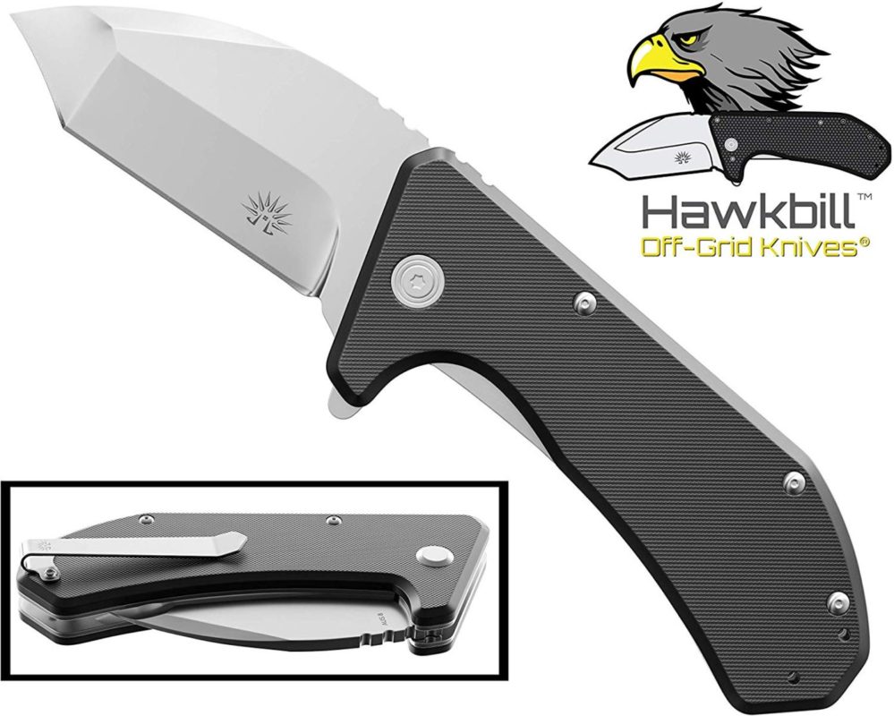 Off-Grid Knives Folding EDC Knife - Hawkbill Collection