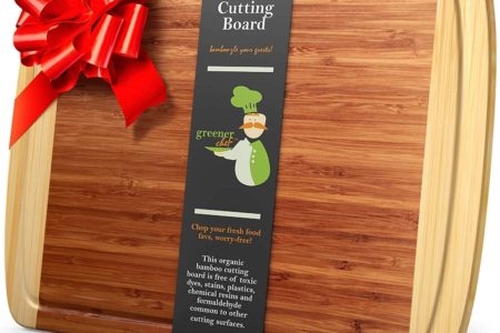 Greener Chef Extra Large Bamboo Cutting Board