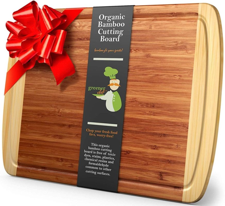 Greener Chef Extra Large Bamboo Cutting Board