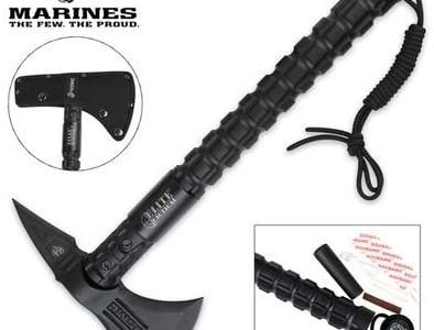 Officially Licensed USMC Elite Tactical Bruiser Survival Tomahawk Axe