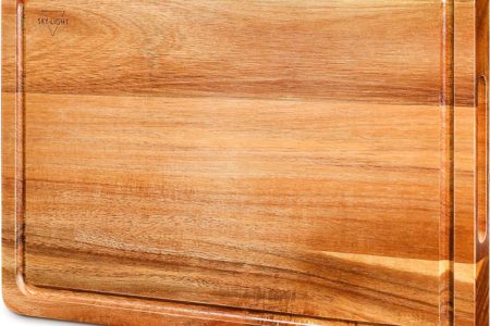 SKY LIGHT Cutting Board, Wood Chopping Boards for Kitchen