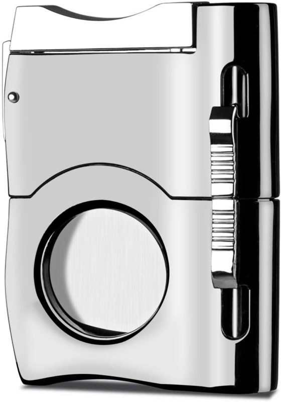 2020 Cigar Cutter Built-in Two Cigar Punch