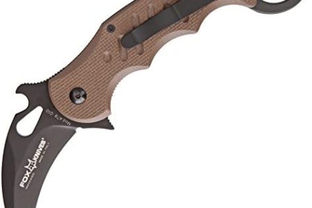 Fox FOX479E Karmabit Knife, 479E, Dark Earth