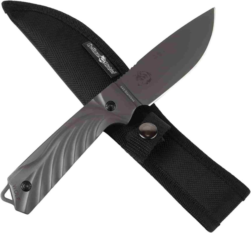 Hoffman Richter Wolf Fixed Blade Survival Knife