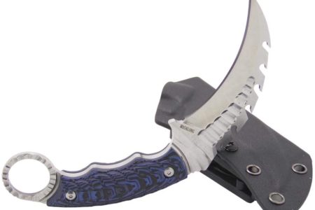 MASALONG Unicorn Black and White Shuangsha Series Claw Knife