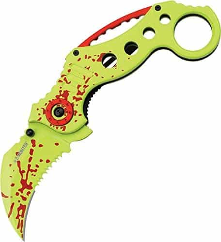 Karambit-Style Spring Assist Folding Knife