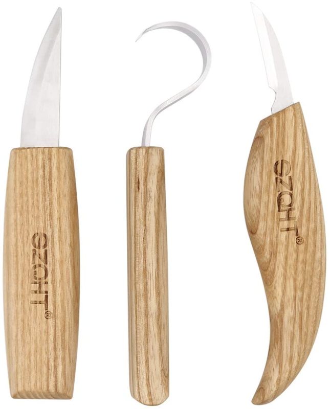 SZQHT Wood Carving Hook Knives Set