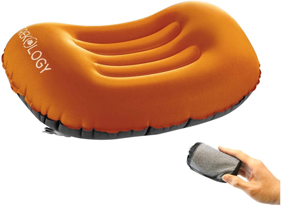 TREKOLOGY Ultralight Inflating Travel Camping Pillows