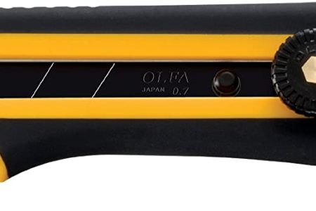 OLFA 1071858 XH-1 25mm Fiberglass Rubber Grip EHD Utility Knife