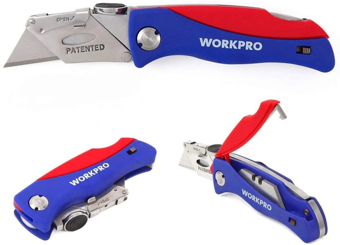 WORKPRO Folding Utility Knife