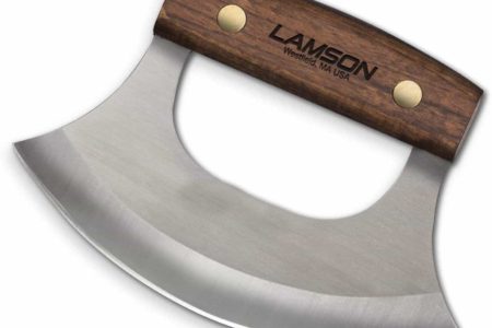 LAMSON 34270 Ulu Knife Walnut