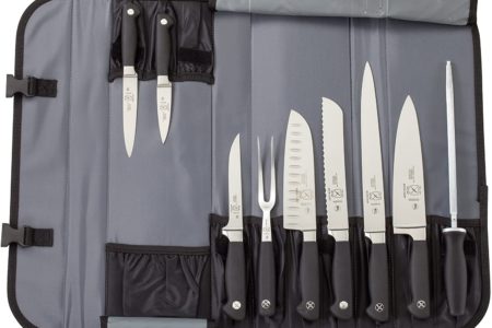 Mercer Culinary Genesis 10-Piece Forged Knife Set with Case