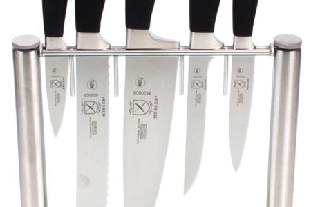 Mercer Culinary Genesis 6-Piece Forged Knife Block Set