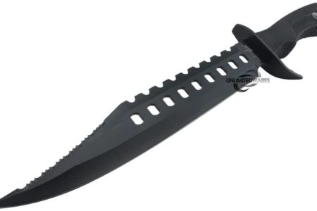 New! 17 Tactical Hunting Rambo Full Tang Fixed