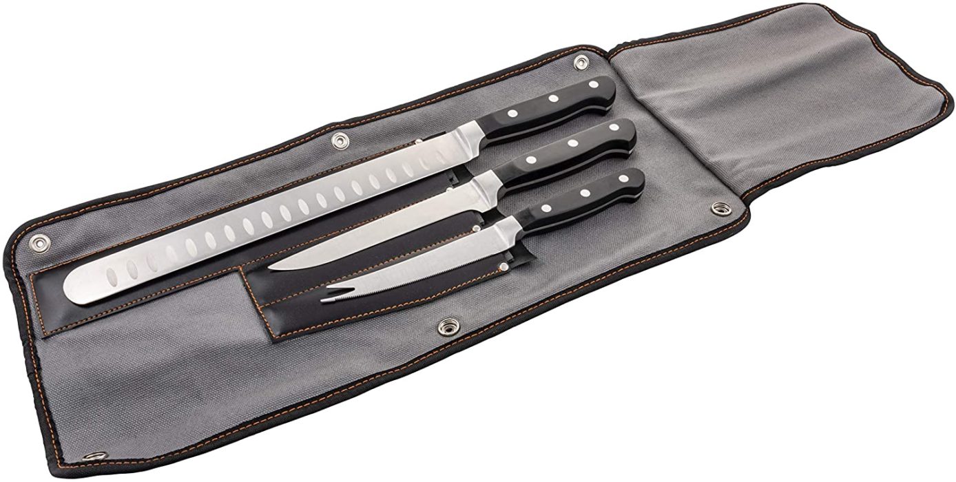 Oklahoma Joe's 5789579R04 Blacksmith 3-Piece Knife Set