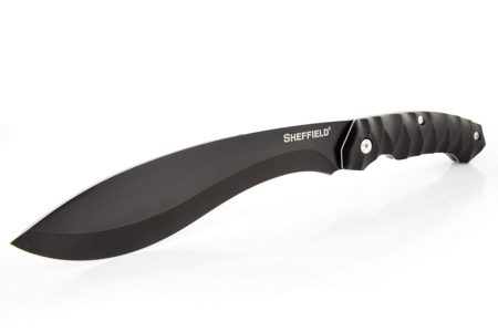 Sheffield 12145 McCall 8.5 inch Kukri Blade Survival Machete