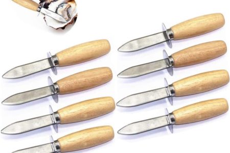 TANG SONG 8PCS Oyster Knife Oyster Shucking Knife