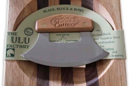 Ulu Factory Ulu Bowl set Birch Handle