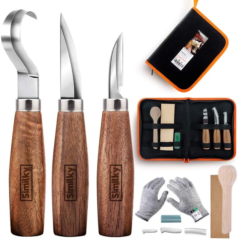 Wood Carving Tools 5 in 1 Knife