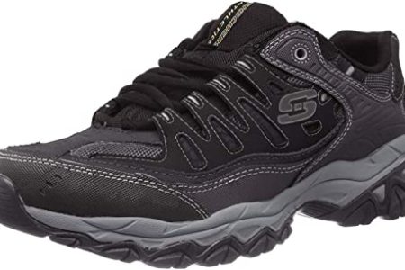 Skechers Men's Afterburn Memory-Foam Lace-up Sneaker