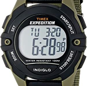 Timex Expedition Classic Digital Chrono Alarm Timer 41mm Watch