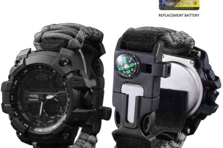 vikano Survival Bracelet Watch