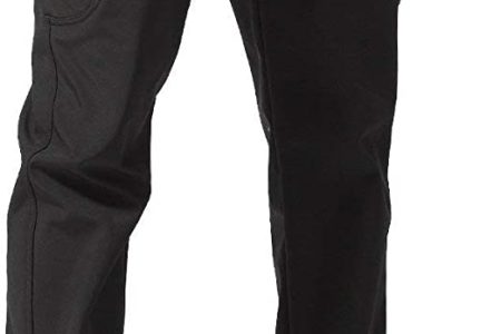 FREE SOLDIER Men's Outdoor Softshell Fleece Lined Cargo Pants Snow Ski Hiking Pants with Belt