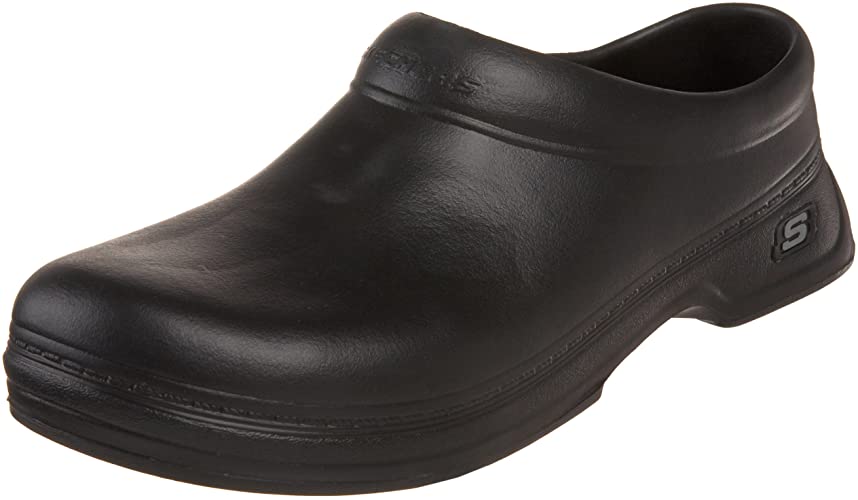 Skechers for Work Men's Balder Slip Resistant Work Clog