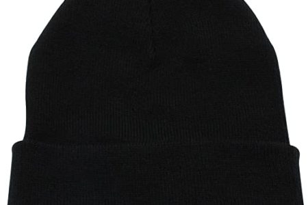 Top Level Beanie Men Women - Unisex Cuffed Plain Skull Knit Hat Cap