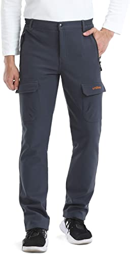 Unitop Men's Winter Warmth Hiking Pants Water-Resistant Ski Snow Pants