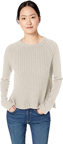 Blend fabric sweater