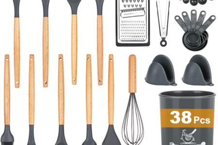 Docgrit Kitchen Utensil Set- 38 PCs