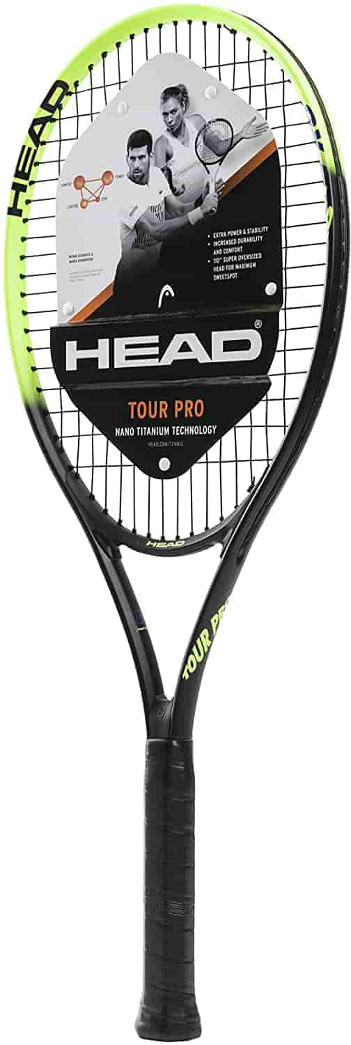 HEAD Tour Pro Pre-Strung Recreational Tennis Racquet