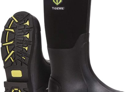 TIDEWE Rubber Work Boot for Men