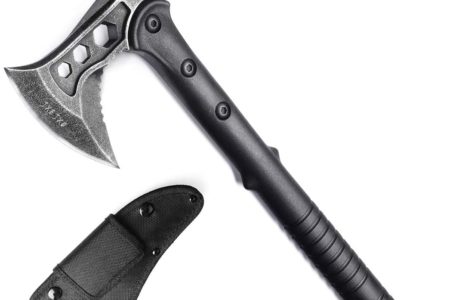 JXE JXO Camping Axe, Survival Hatchet with Sheath