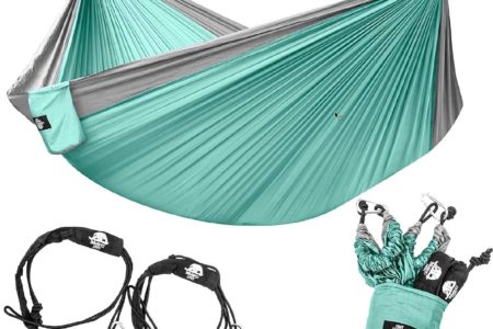 Legit Camping - Double Hammock - Lightweight Parachute Portable