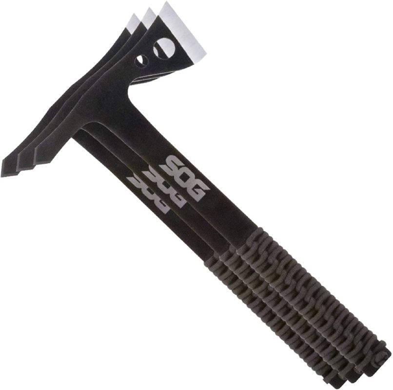 SOG Tomahawk Pack of 3 - Throwing Hawks Throwing Axe Set