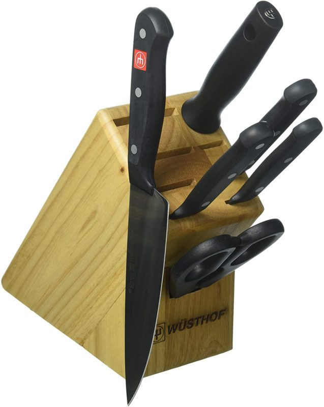 WÜSTHOF Gourmet Seven Piece Starter Block Set