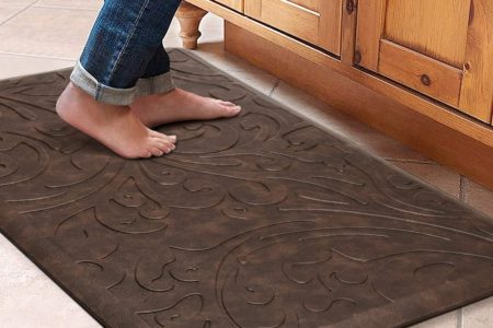 KMAT Kitchen Mat Cushioned Anti-Fatigue Floor Mat Waterproof Non-Slip Standing Mat