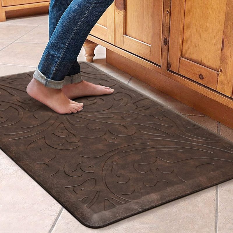 KMAT Kitchen Mat Cushioned Anti-Fatigue Floor Mat Waterproof Non-Slip Standing Mat