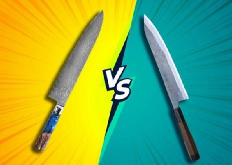 Damascus Steel vs Carbon Steel