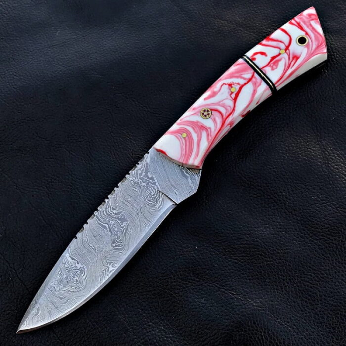 Damascus Steel Hunting Knife